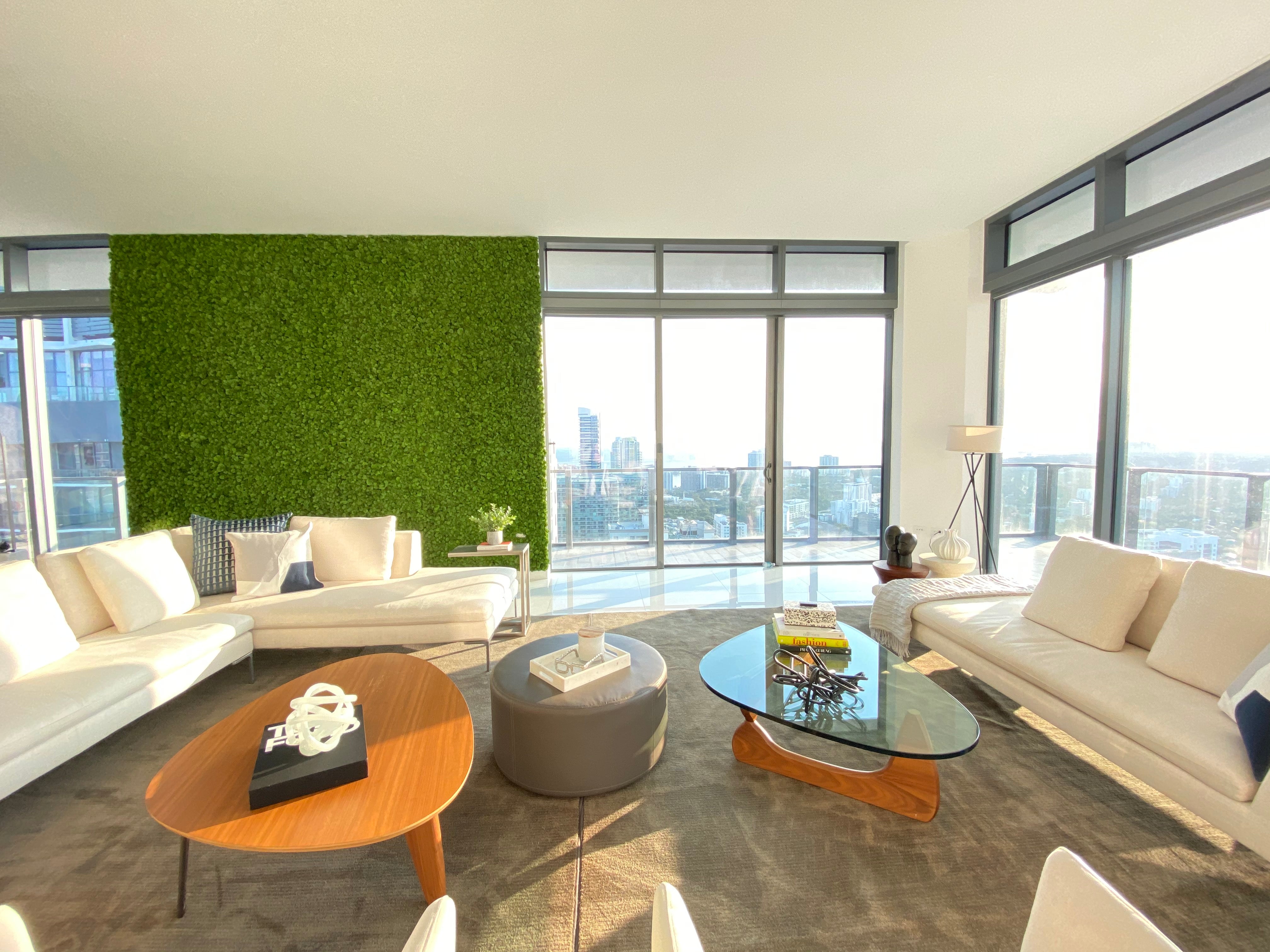 PRESERVED MOSS WALLS - REACH & RISE BRICKELL CITY CENTRE – Oh My Garden ...