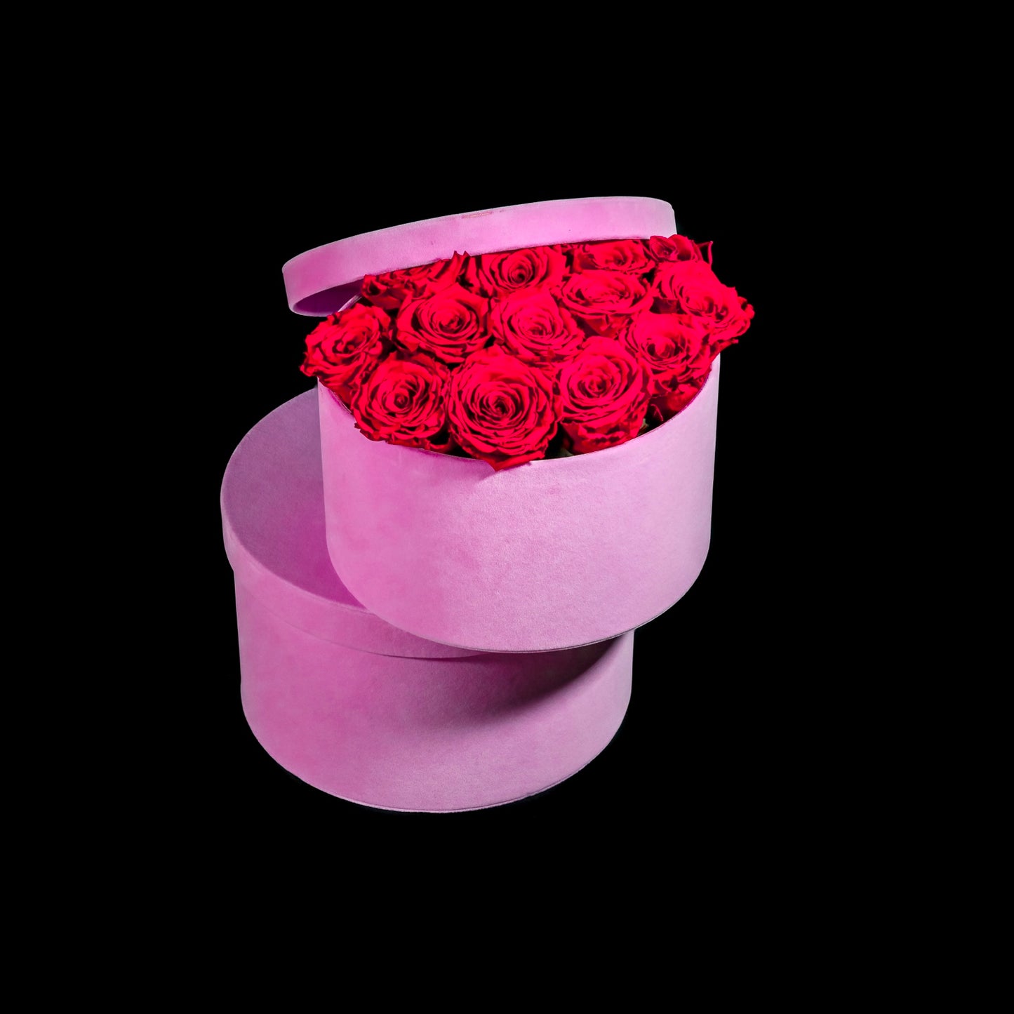 Suede Forever Rose Gift Box