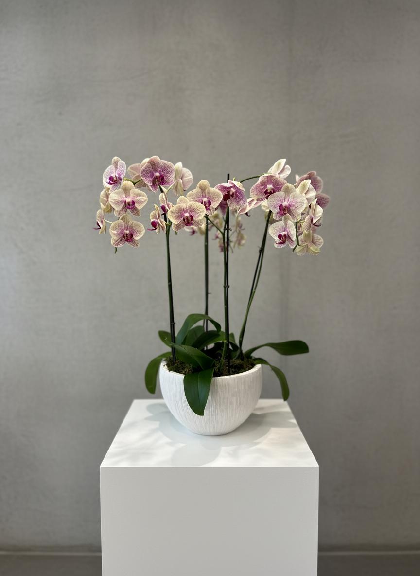 NATURAL ORCHID ARRANGEMENT