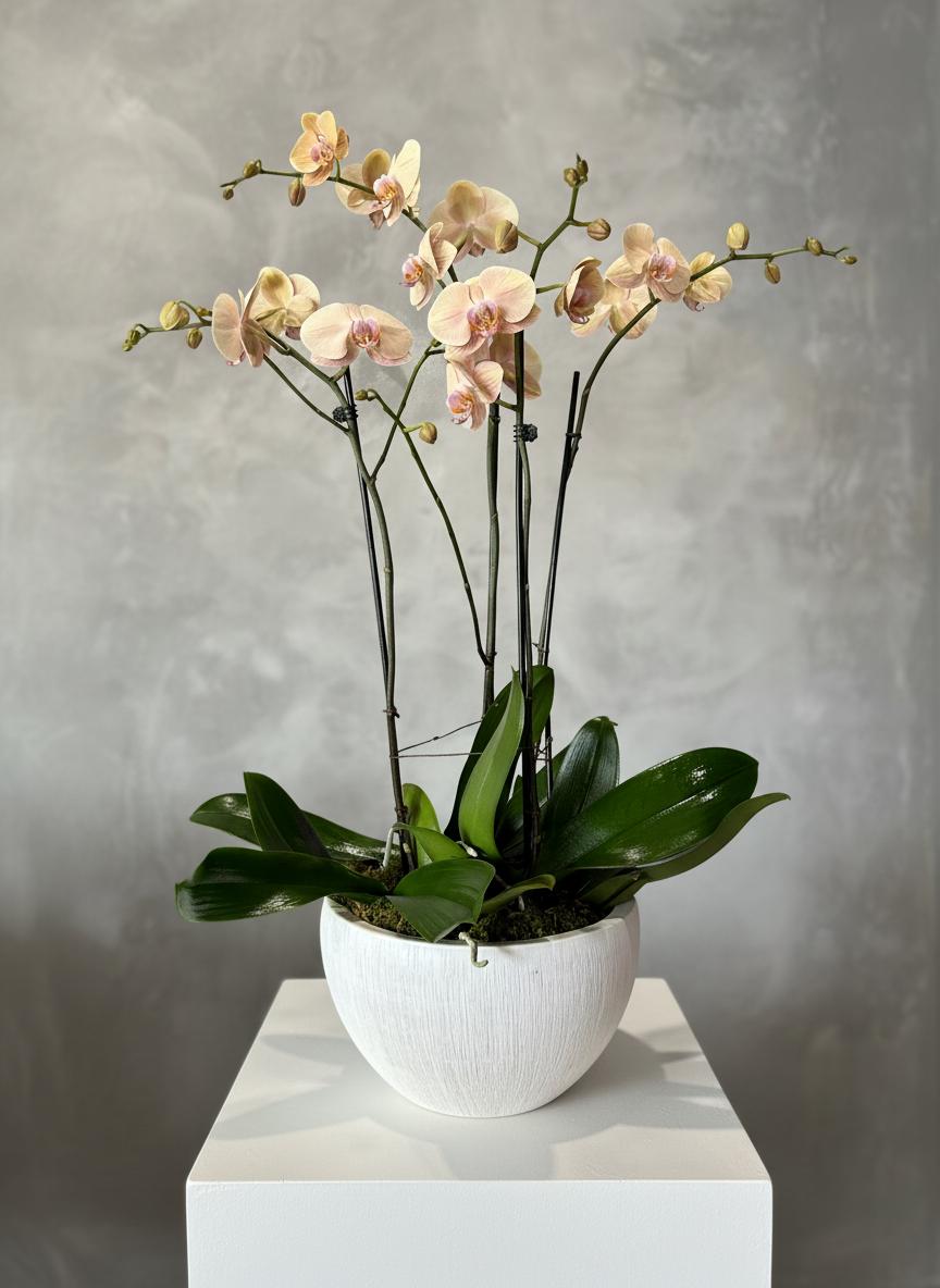 NATURAL ORCHID ARRANGEMENT