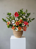 Basket Florals arrrangement