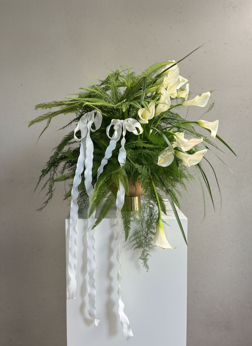 Tropical Calla Lily arrangement