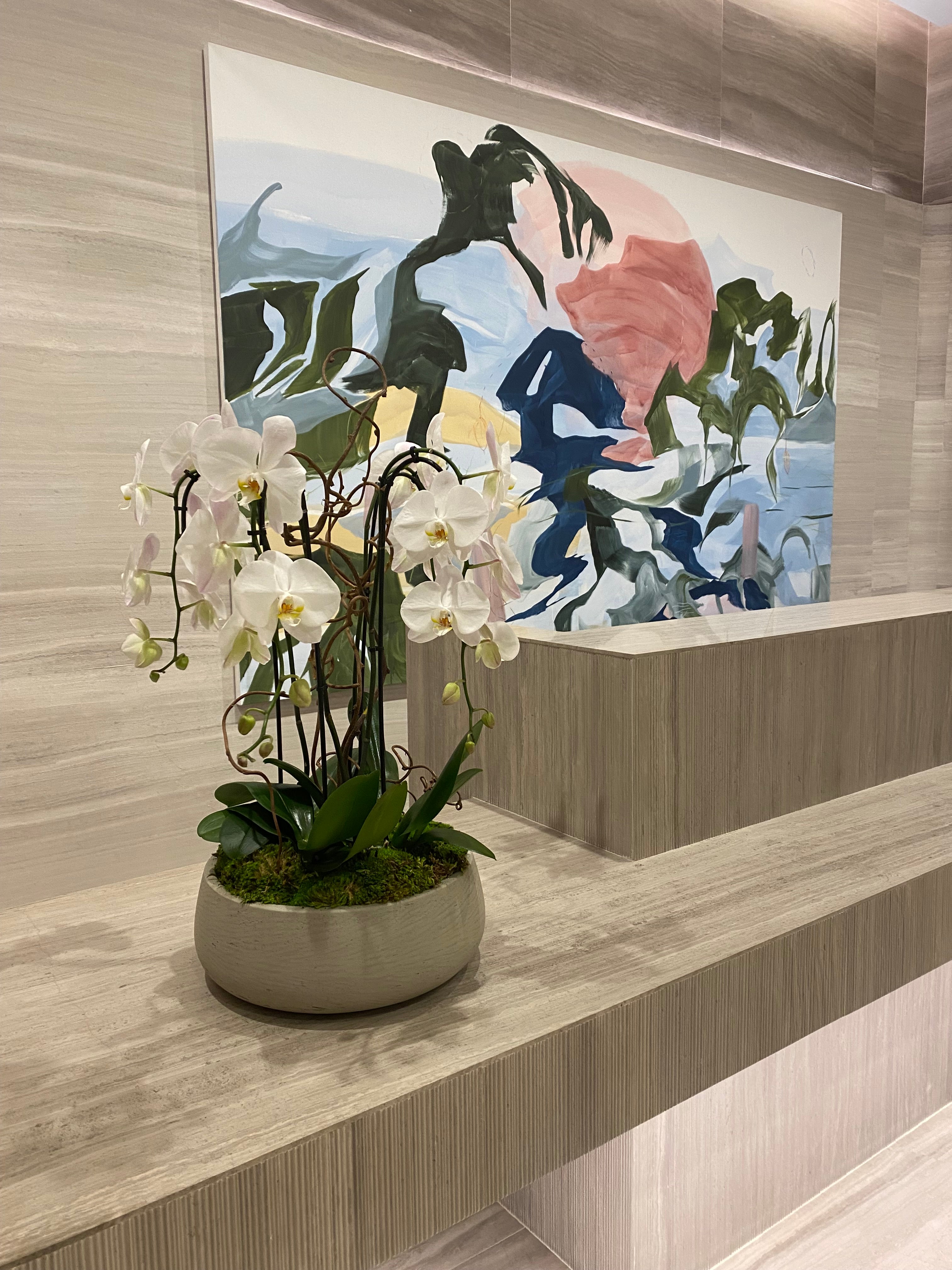 NATURAL ORCHID ARRANGEMENT