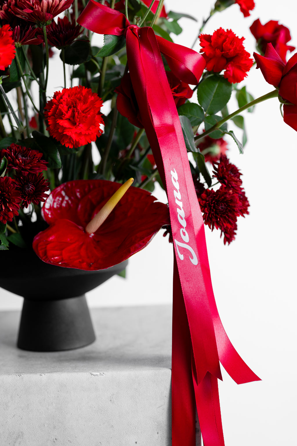 Red Valentine Arrangement | Premium Red Roses