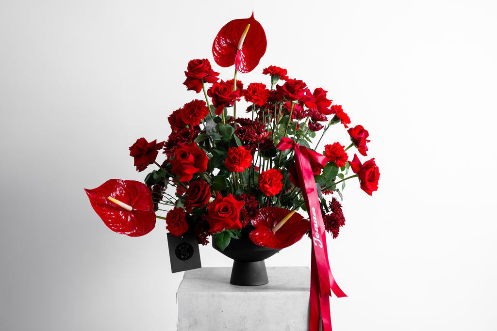 Red Valentine Arrangement | Premium Red Roses