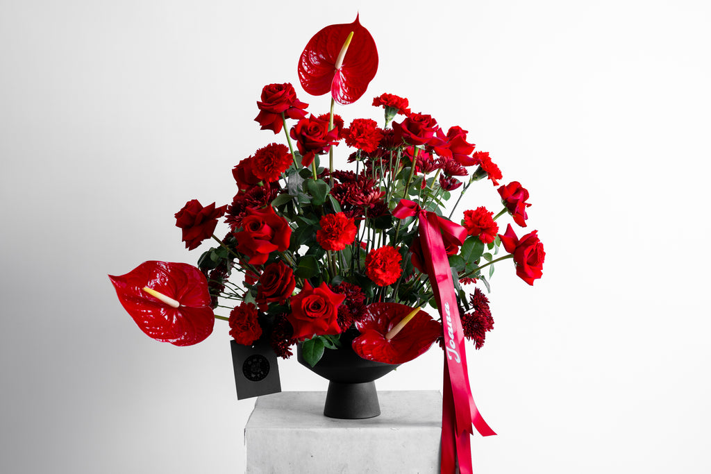 Red Valentine Arrangement | Premium Red Roses