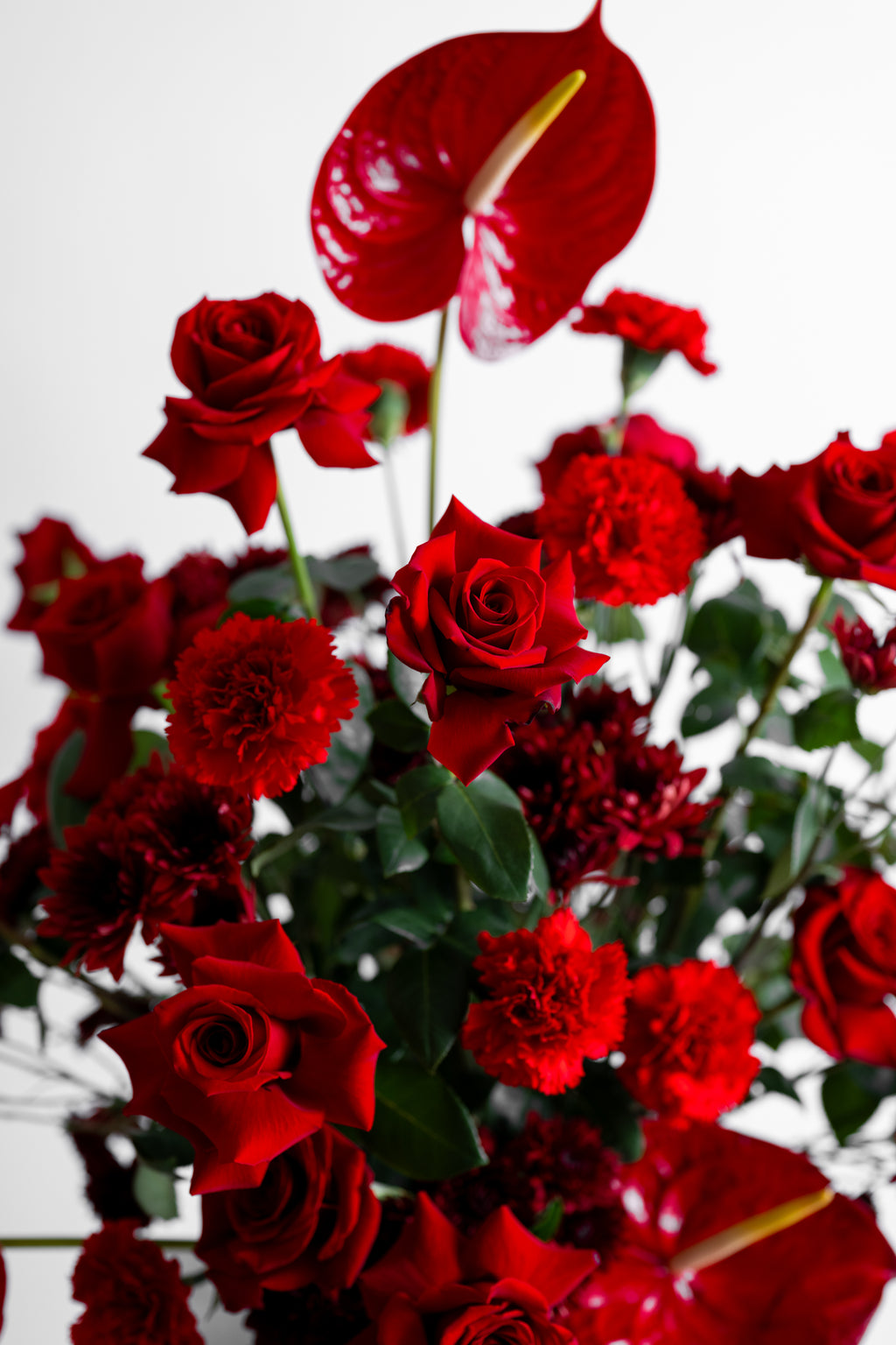 Red Valentine Arrangement | Premium Red Roses