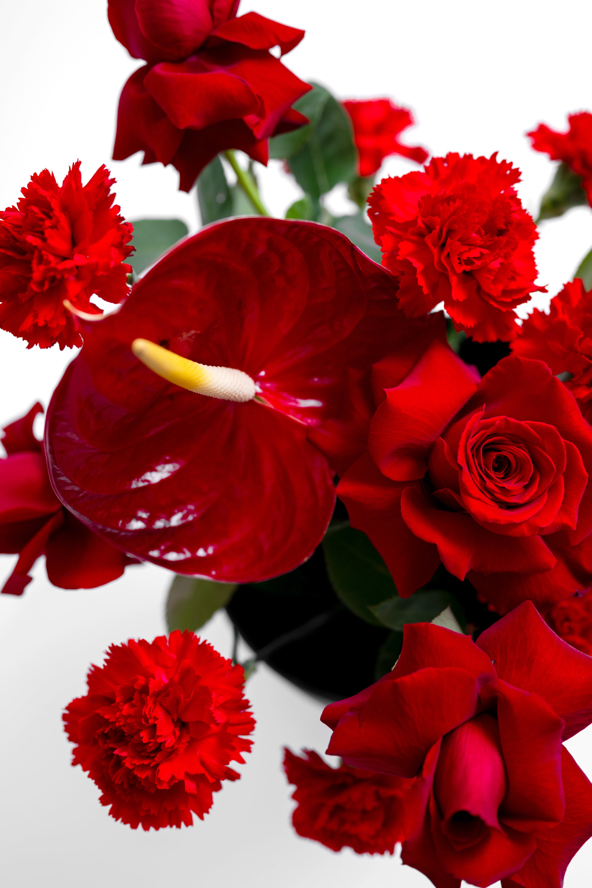 Red Valentine Arrangement | Premium Red Roses