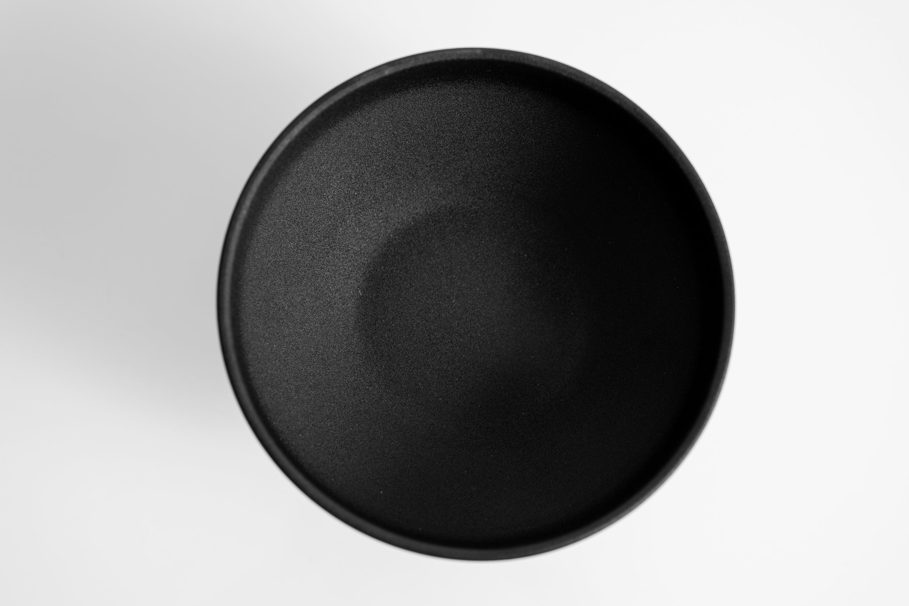 Onyx Pedestal Bowl: Modern Matte Planter & Floral Vessel