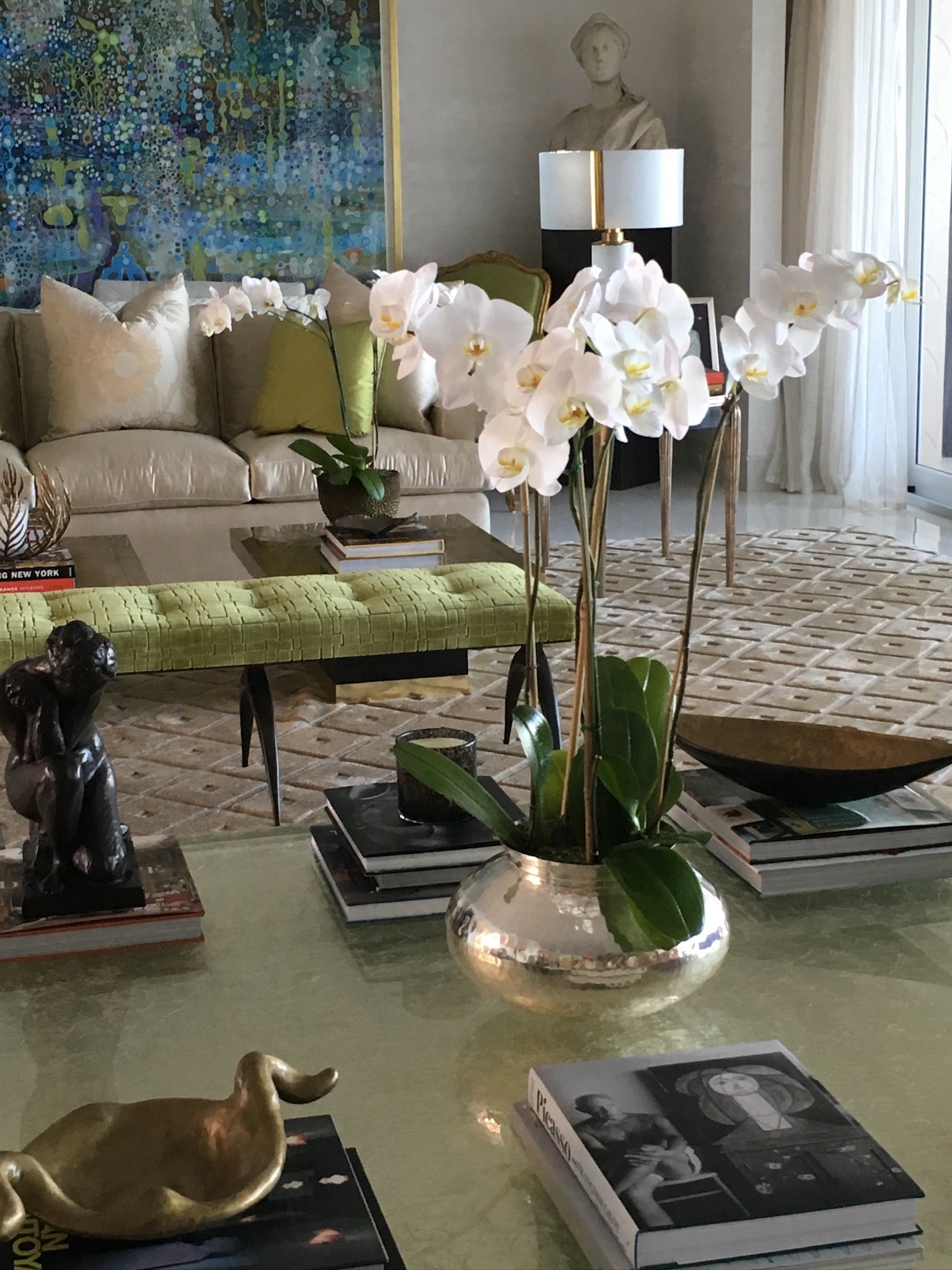 NATURAL ORCHID ARRANGEMENT