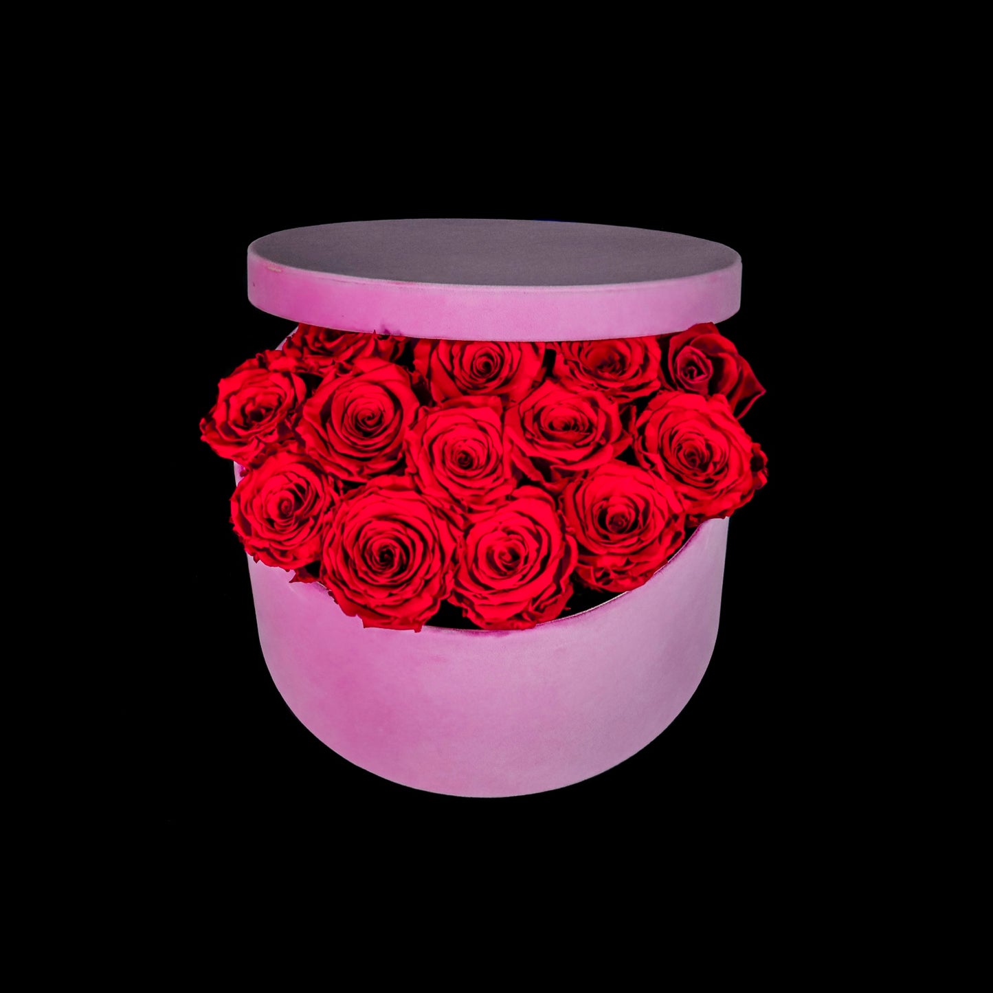 Suede Forever Rose Gift Box
