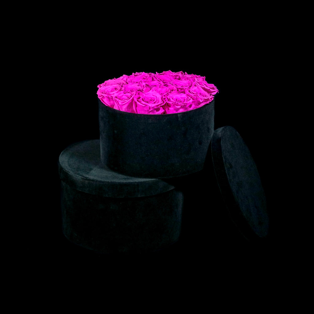 Suede Forever Rose Gift Box