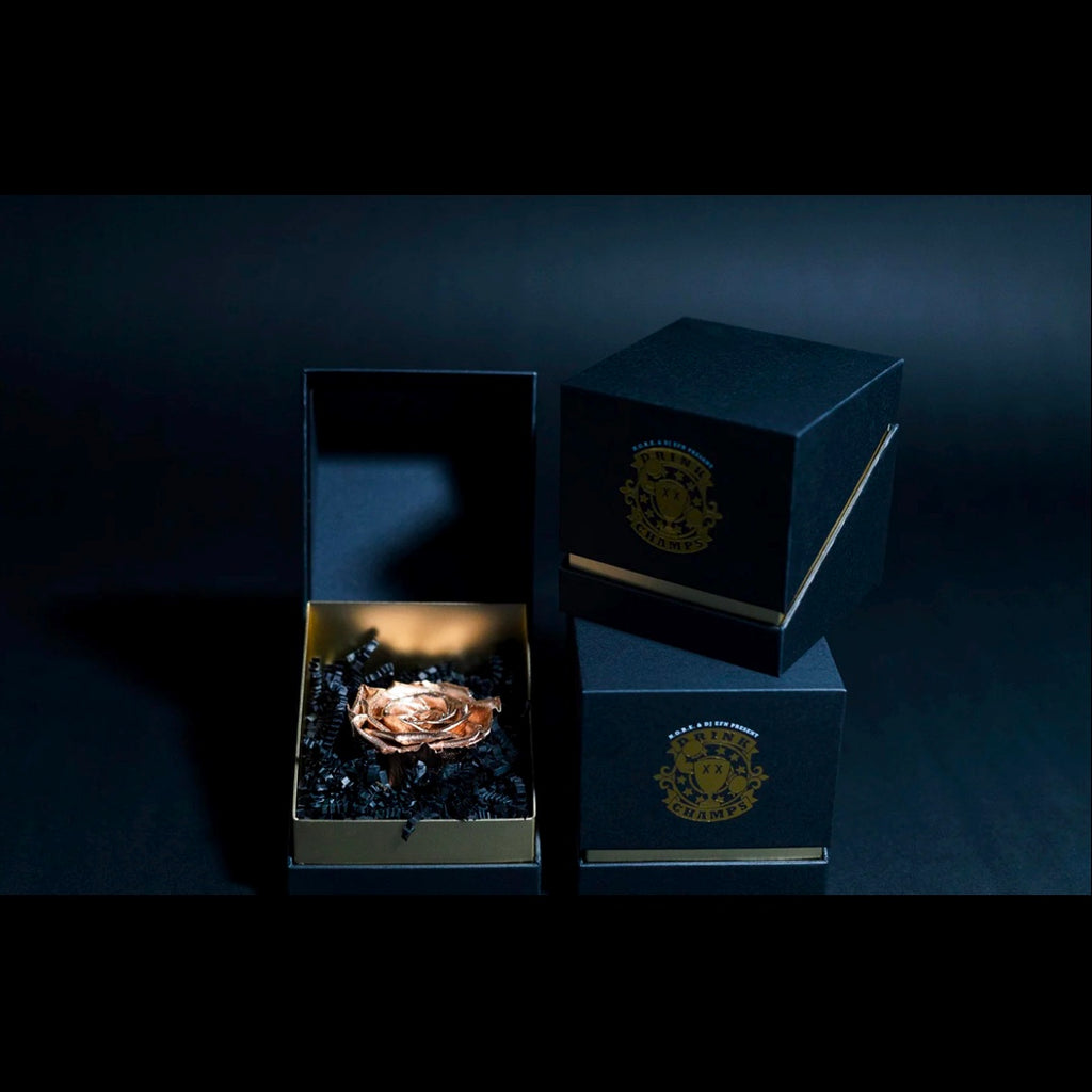 DRINK CHAMPS -   1 Rose Gift Box