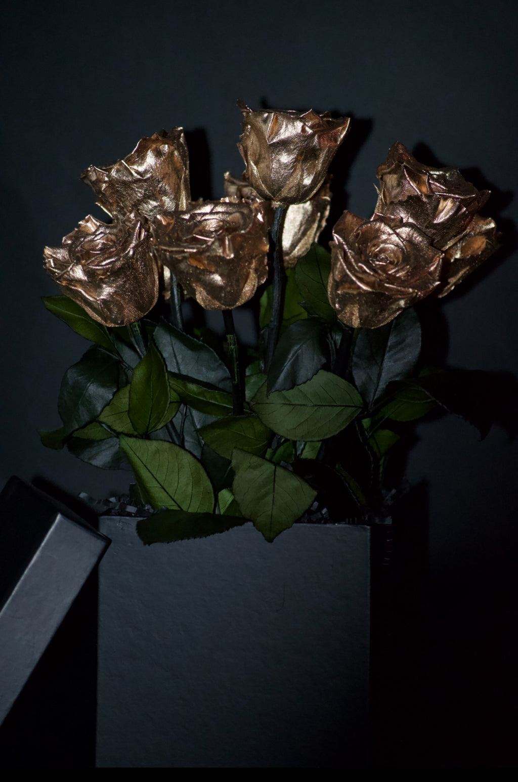Forever Rose Arrangement in a Gift Box