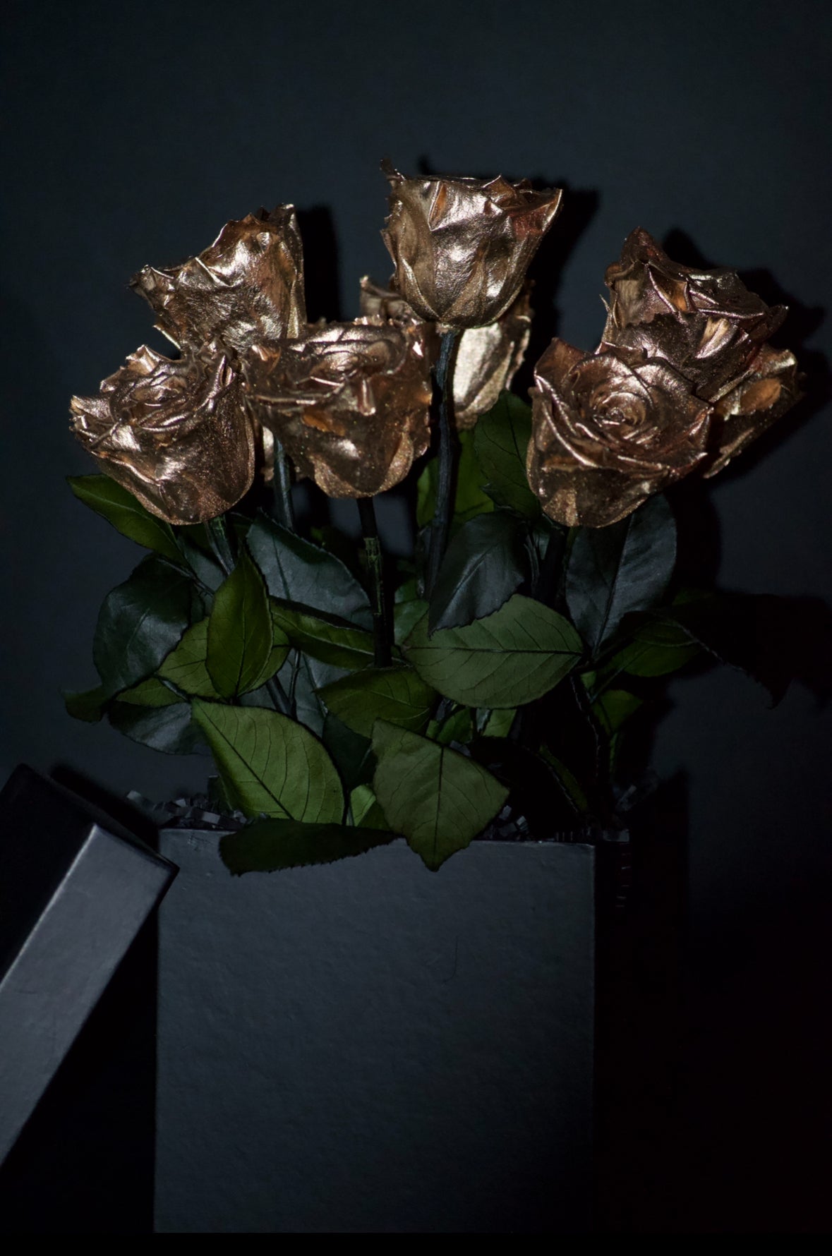 Forever Rose Arrangement in a Gift Box