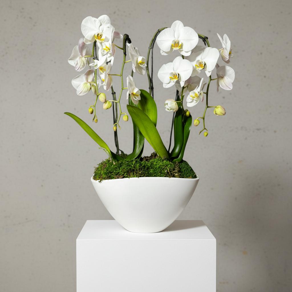 NATURAL ORCHID ARRANGEMENT
