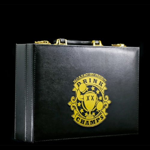 DRINK CHAMPS - 6 Rose Briefcase - PRESERVED ROSES