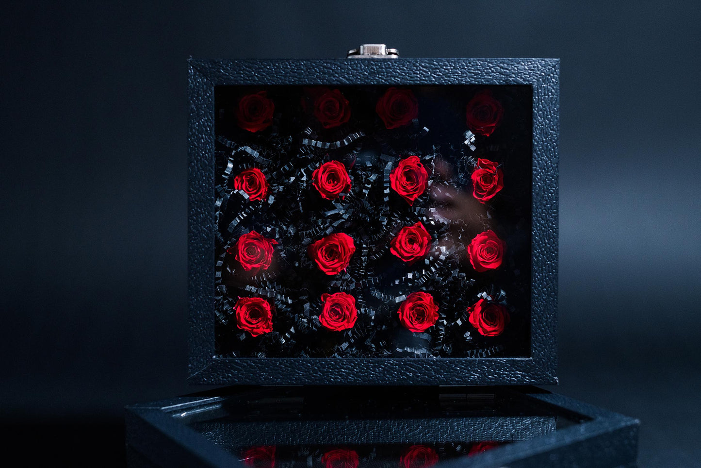 CLEAR TOP MINI ROSE GIFT BOXES