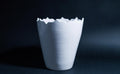 Pot with handmade design