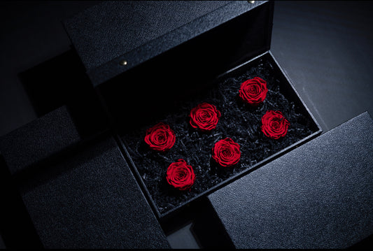 RED FOREVER ROSES